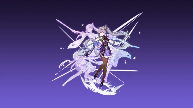 keqing ja hanen varjovoimansa takana | genshin vaikutus lataa