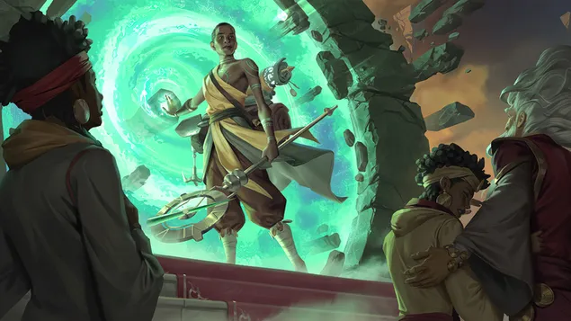 Khahiri The Student (Legends of Runeterra) - League of Legends (LOL) 4K baggrundsbillede