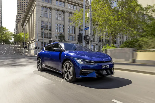 linha Kia ev6 gt 4K papel de parede