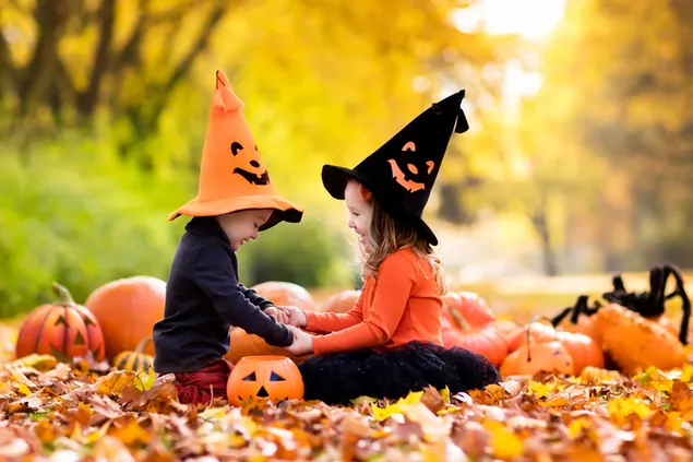 Kiddy halloween fall