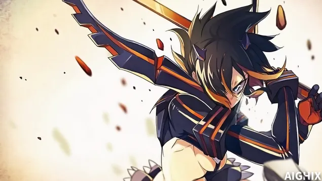 Kill La Kill : ริวโกะ มาโตอิ HD วอลเปเปอร์