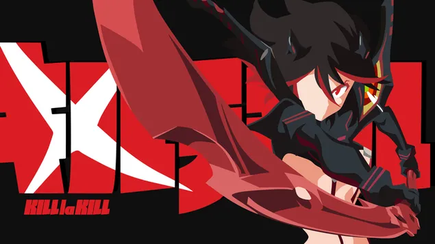 Kill la Kill 4K bakgrunn