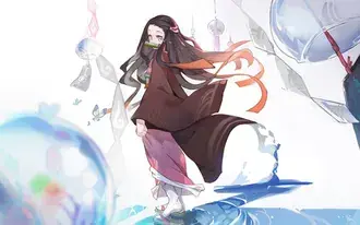 Kimetsu No Yaiba - Demon Nezuko 2K pozadina