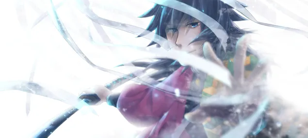 Kimetsu No Yaiba - กิยู โทมิโอกะ 2K วอลเปเปอร์