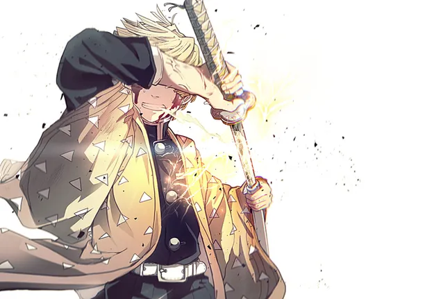 Hình nền Kimetsu No Yaiba - Katana của Zinetsu HD