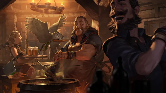 kindly tavernkeeper (legends of runeterra) - lien minh huyen thoai (lol) tai xuong