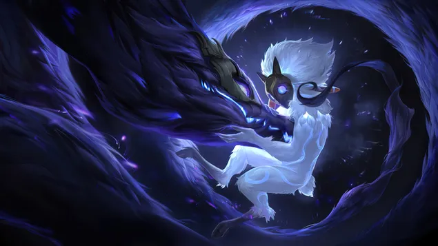 Kindred (Legends of Runeterra) - League of Legends [LOL] 4K kertas dinding