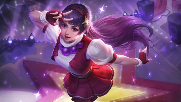 King of Fighters (KoF) 'Athena Asamiya' Guinevere - Mobile Legends (ML)