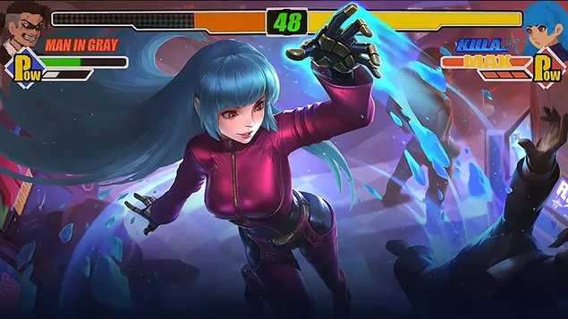 King of Fighters (KoF) 'Aurora' Kula Diamond - Mobile Legends (ML) 4K 배경화면