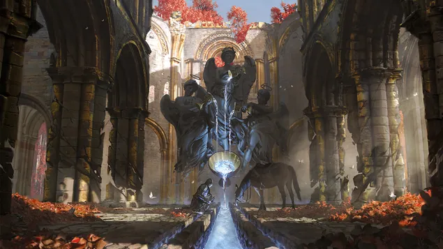 Knight Fantasy Medieval Art 4K wallpaper