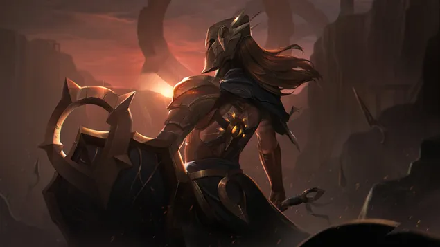 Knight 'Leona' - League of Legends (LOL) 4K kertas dinding
