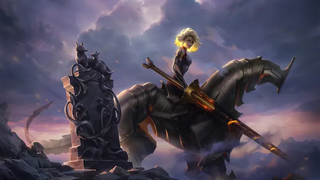 Шпалери Лицар «Релл» (фентезі) - League of Legends (LOL) 4K