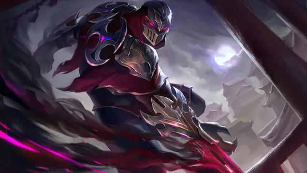 Knight 'Zed' (Fantasy Art) - League of Legends (LOL)