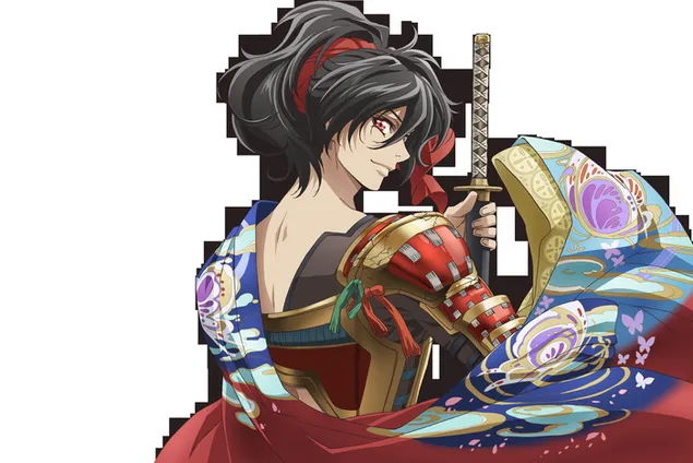 Кочоки - Нобунага Ода 4K тапет