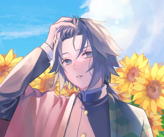 Kokushibo - Demon Slayer 2K bakgrunn