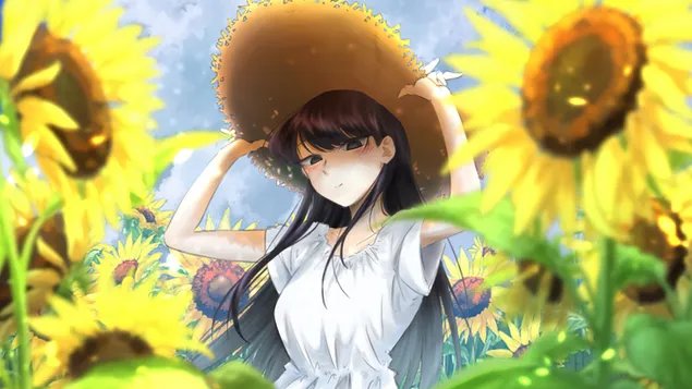 科米无法沟通 | 《翔子小美》 4K 壁纸