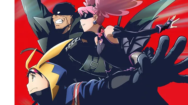 <<Wo De Ying Xiong Xue Yuan :Yi Jing Pian >> Zhong De  kouichi, knuckleduster He  kazuho Xia Zai