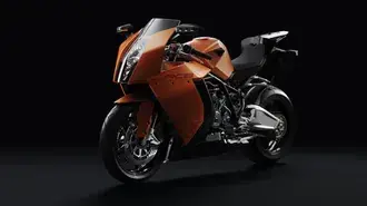 Tapeta KTM 1190 RC8 R Hnědá 2K