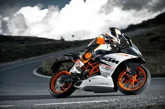 ktm rc 390 2017 orenji daunrodeu