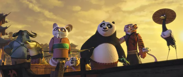 Kung Fu Panda 1 2K tapet