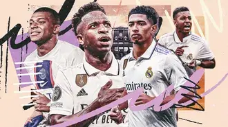 kilian mbappe, rodrigo, vinisius i bellingem <<real madrid>> skachat'