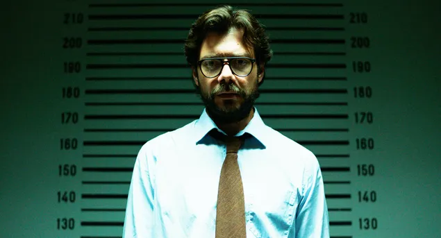 La Casa de Papel - Penembakan Tahanan Profesor 2K kertas dinding