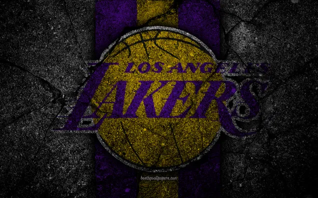 LA Lakers - Logotipo 4K fondo de pantalla