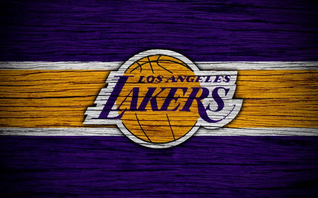 Logotipo de los Lakers de Los Ángeles 4K fondo de pantalla