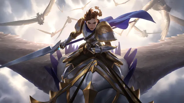 Lady of Clouds 'Cithria' (Legends of Runeterra) - League of Legends (LOL) 4K tapet