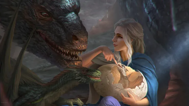 Hình nền Lady of Dragonstone 4K