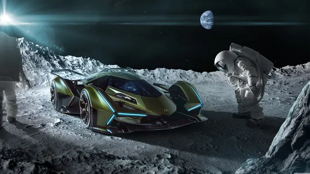 lamborghini 12 vision gran turismo en ruimtevaarder aflaai