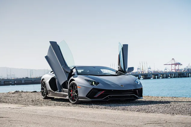 lamborghini aventador lp 780-4 ultimae high performance sedy sportovni vuz stahnout