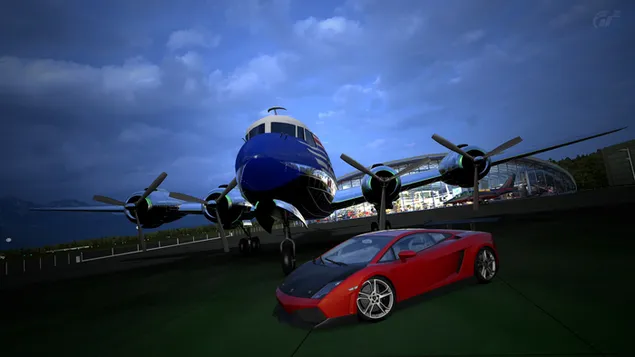 Taustakuva Lamborghini Gallardo 2009 4K