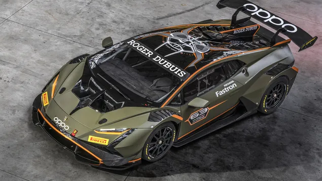 Lamborghini Huracan Super Trofeo EVO2 2022 bovenaanzicht