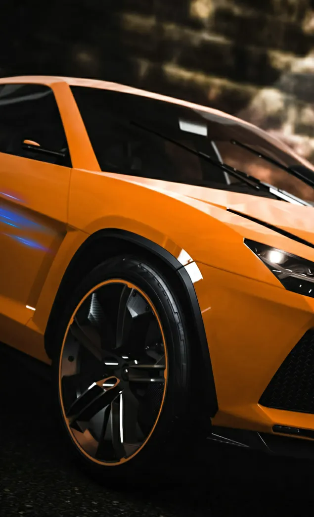 Lamborghini-monster 2K achtergrond