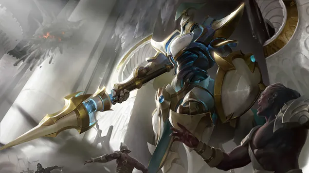 Lancer Zero 'Hecarim' - (LOL) League of Legends 4K pozadina