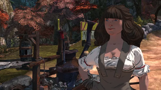 킹스 퀘스트의 땅 4K 배경화면