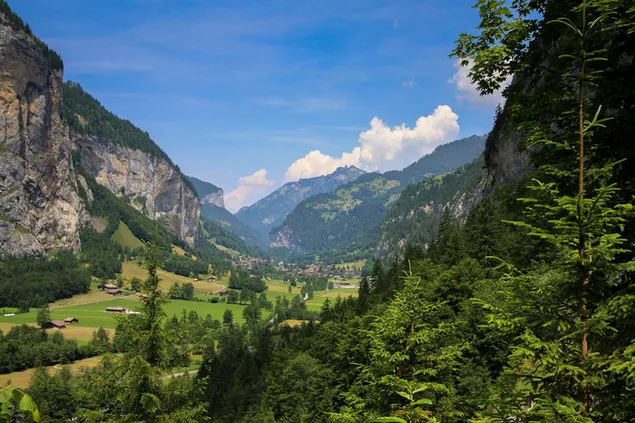 Làng Lauterbrunnen ở Thụy Sĩ tải xuống