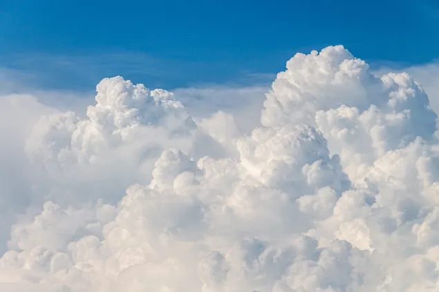langit biru awan putih unduhan