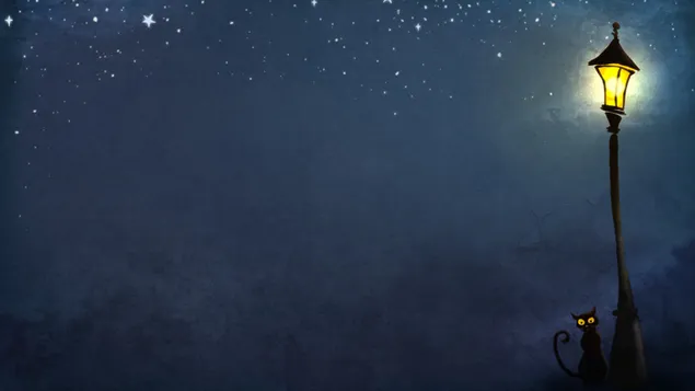 Lyktenatt 2K bakgrunn