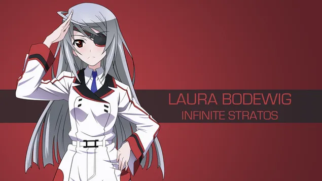 Laura bodewing, Infinite Stratos 4K wallpaper