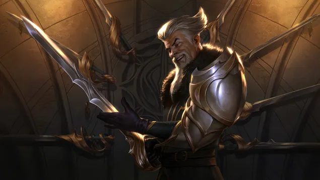 Laurent Bladekeeper (Legends of Runeterra) - League of Legends (LOL) 4K háttérkép