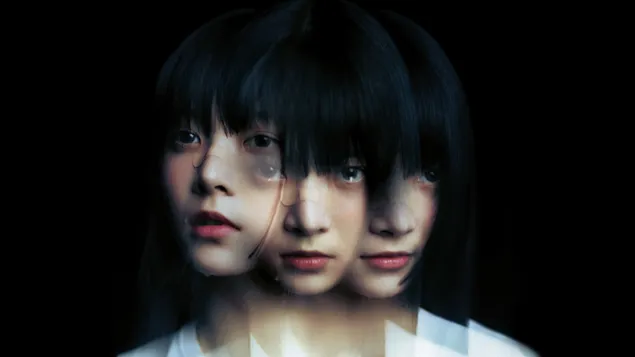 LE SSERAFIM 为 Unforgiven MV (Bloody Rose Vers.) 拍摄的 Enchae 4K 壁纸