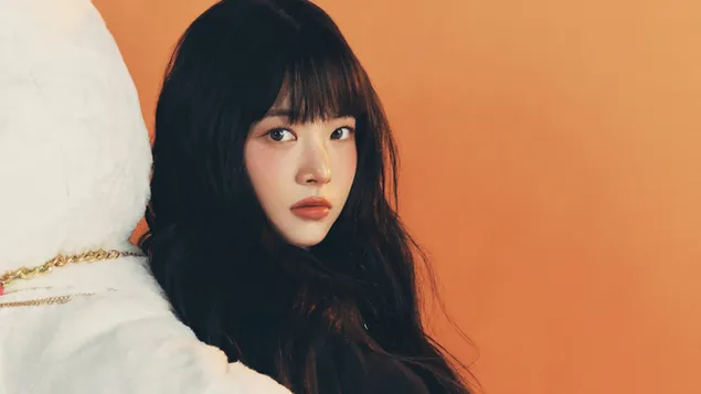 LE SSERAFIM's Eunchae - Unforgiven MV (Dewy Sage Vers.) Shoot 4K טפט