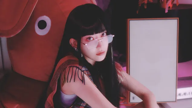 Sakura от LE SSERAFIM | Легкий альбом (Balmy Flex Ver.) Съемка 4K обои