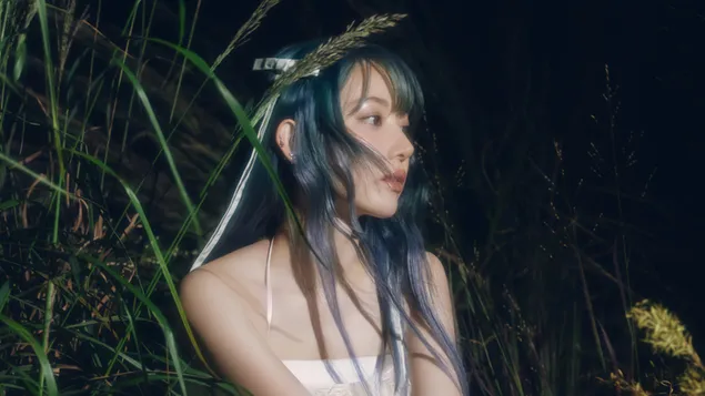 Sakura от LE SSERAFIM | Easy Album (Featherly Lotus Ver.) Съемка 4K обои