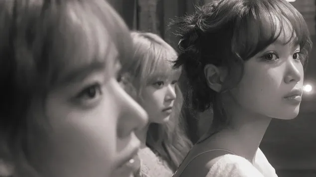 הסאקורה של LE SSERAFIM עם Chaewon & Eunchae | קל אלבום (Sheer Myrrh Ver.) צילום 4K טפט