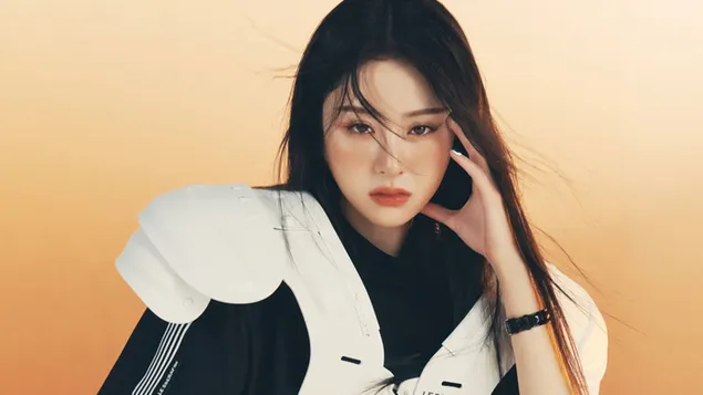 LE SSERAFIMのユンジン、Unforgiven MV (Dewy Sage Vers.) 撮影に出演 4K 壁紙