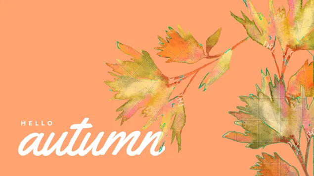 Liść jest jesień HD tapeta