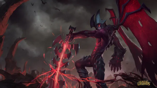 League of Legends Aatrox, Darkin Blade 2K ekrano užsklanda